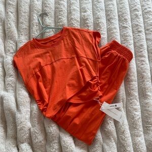 Fabletics Bold Orange Top